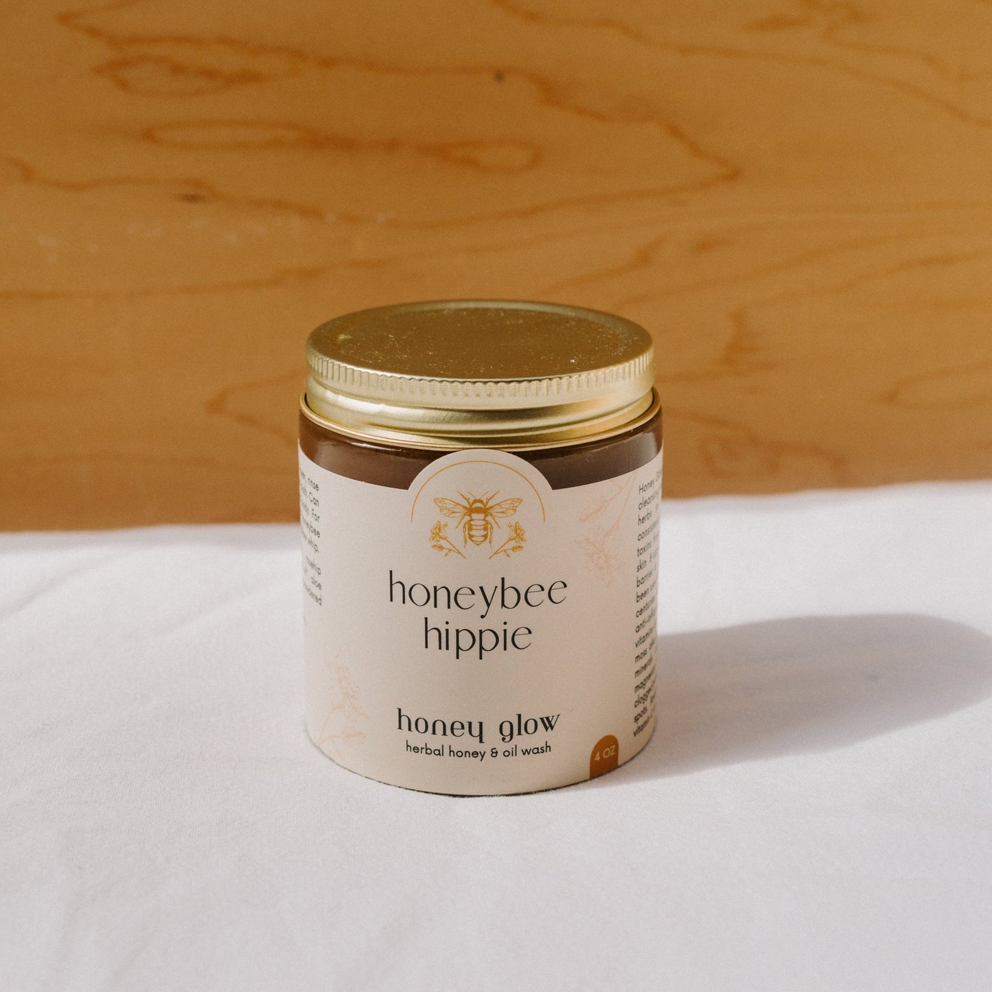 honey glow herbal honey & oil wash (new jar) by Honeybee Hippie – Eco-Friendly and Sustainable