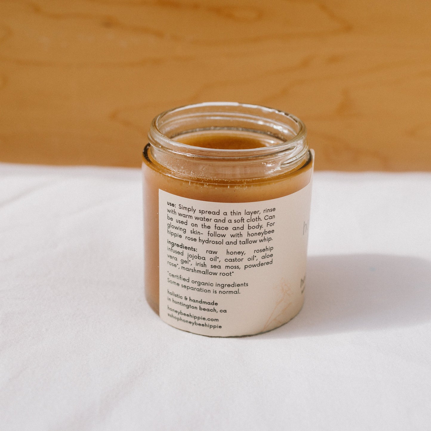 honey glow herbal honey & oil wash (new jar) by Honeybee Hippie – Eco-Friendly and Sustainable