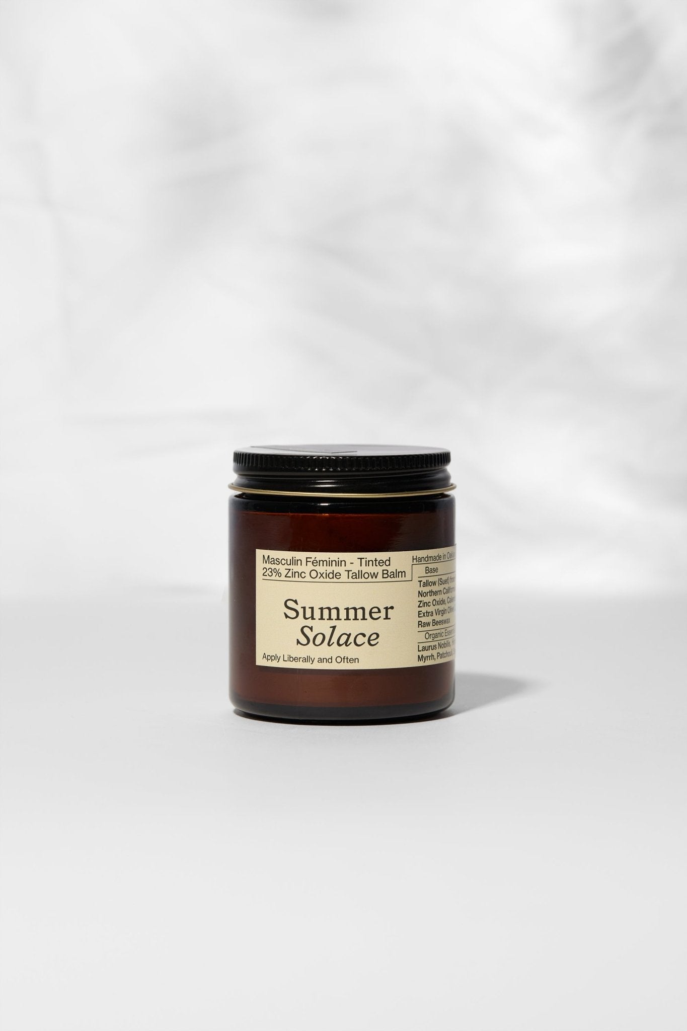 23% Non-Nano Zinc Tinted Tallow Balm | Scented