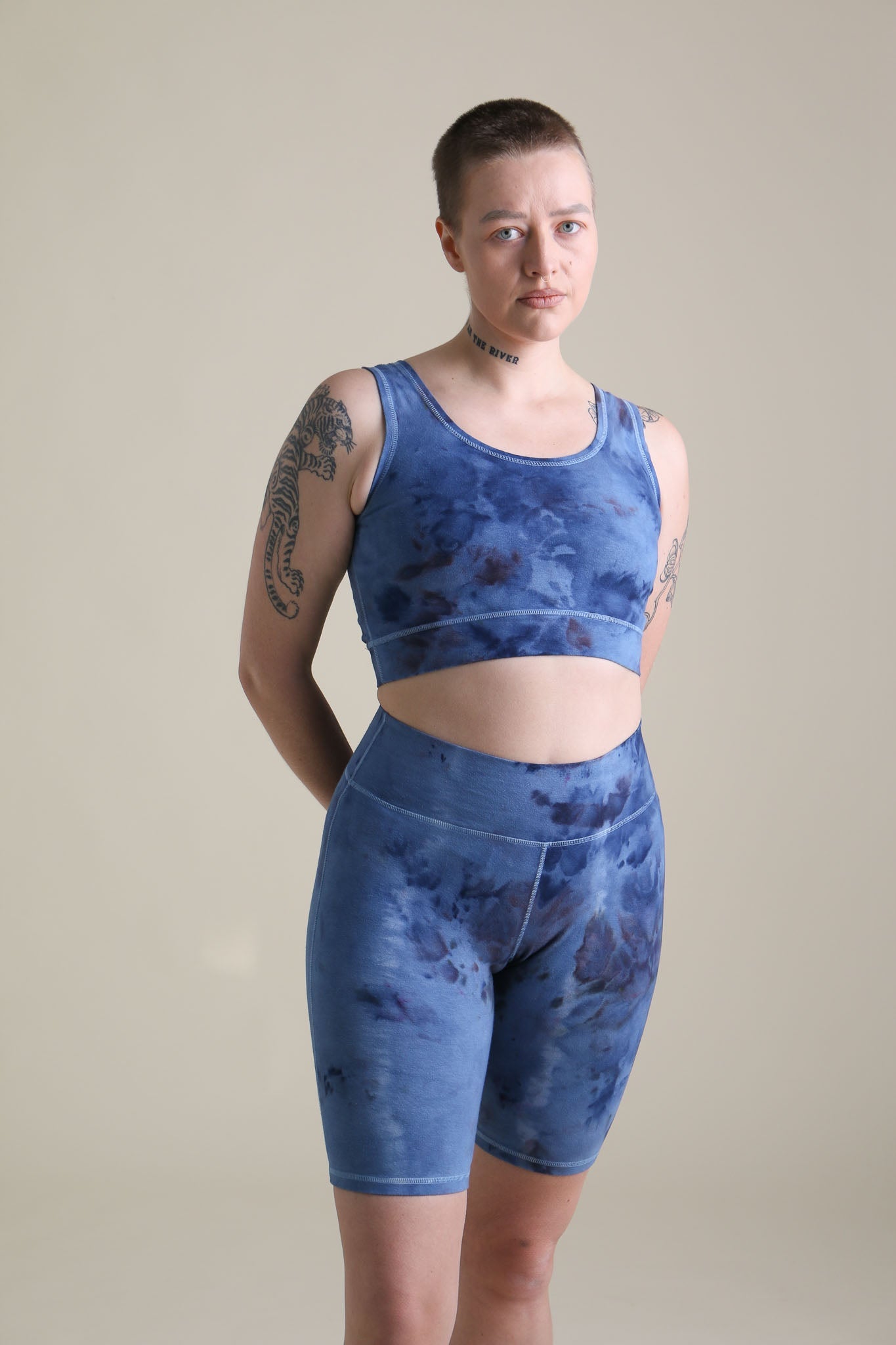 Yoga Bike Shorts in Supernova