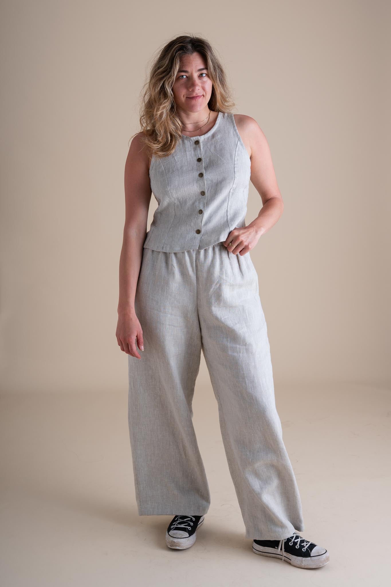 Elaina Pants (Updated) in Sand Dollar