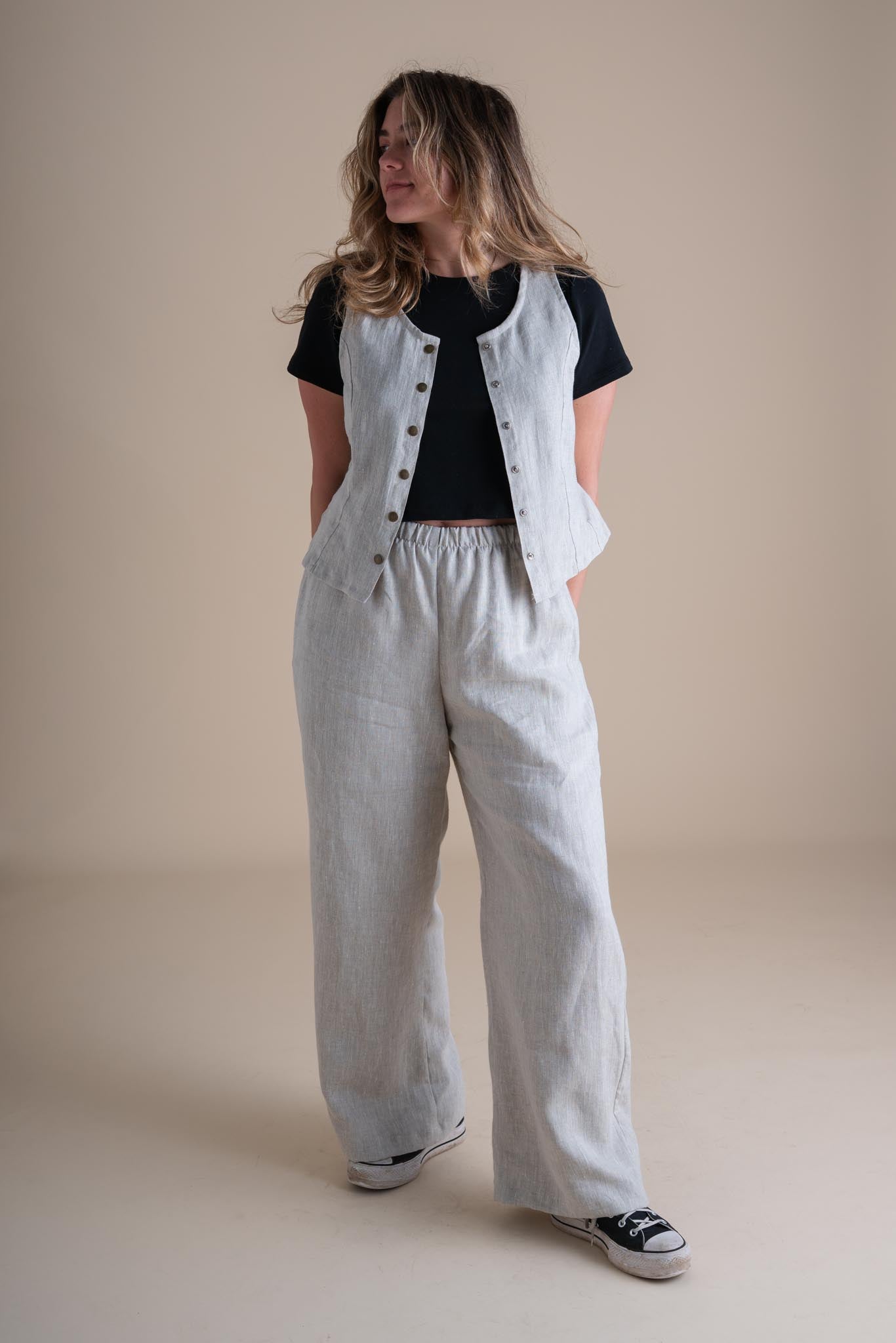 Elaina Pants (Updated) in Sand Dollar