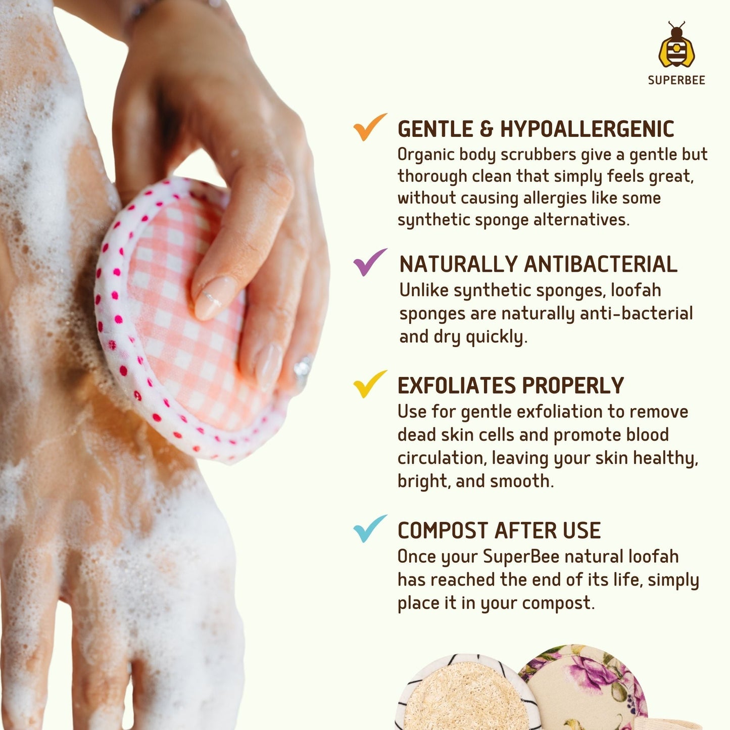 The Benefits of Natural Organic Body Loofahs.