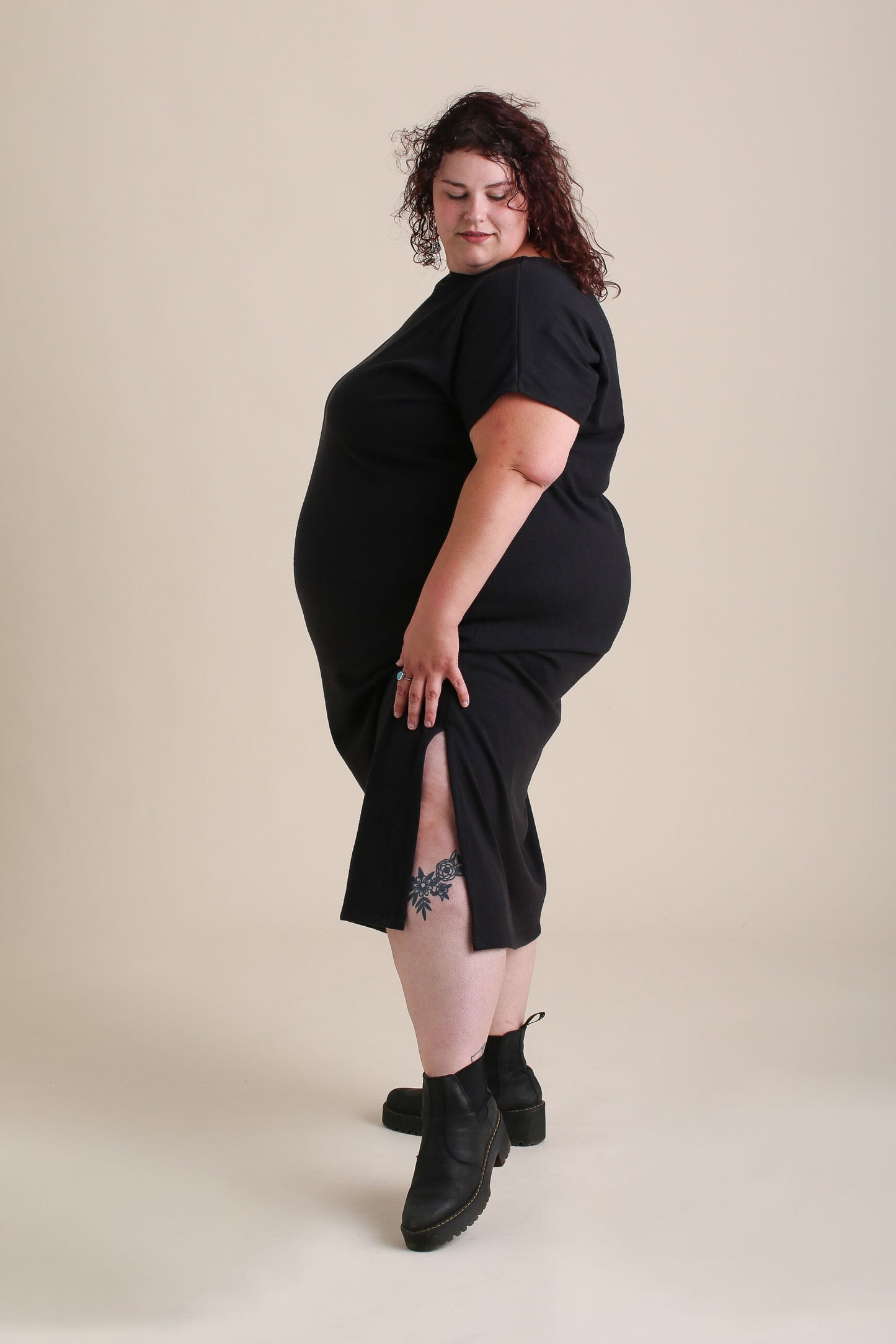 Cairo Dress in Graphite