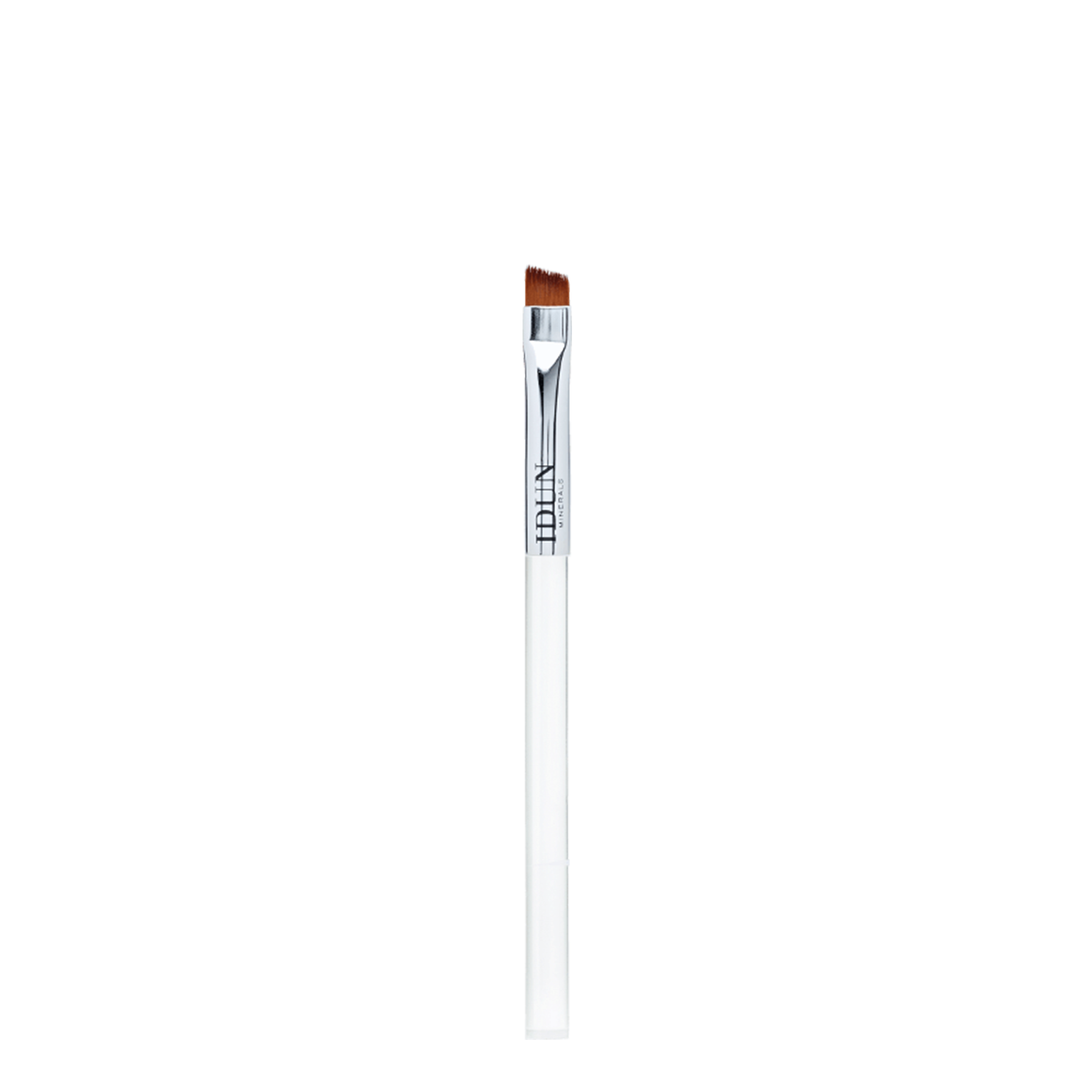 Zero waste makeup brush for precise eye and lip definition