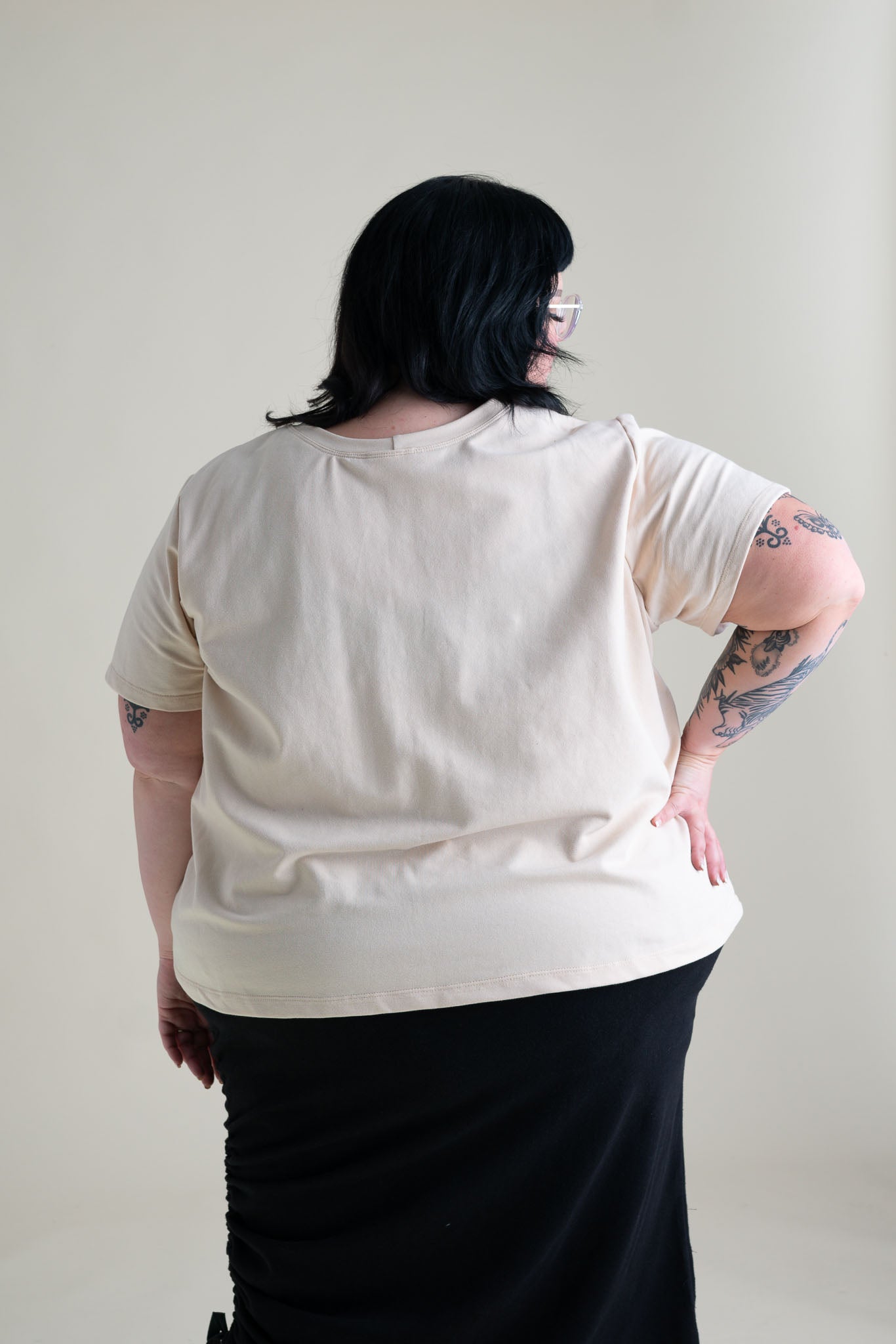 Liza Tee in Vanilla