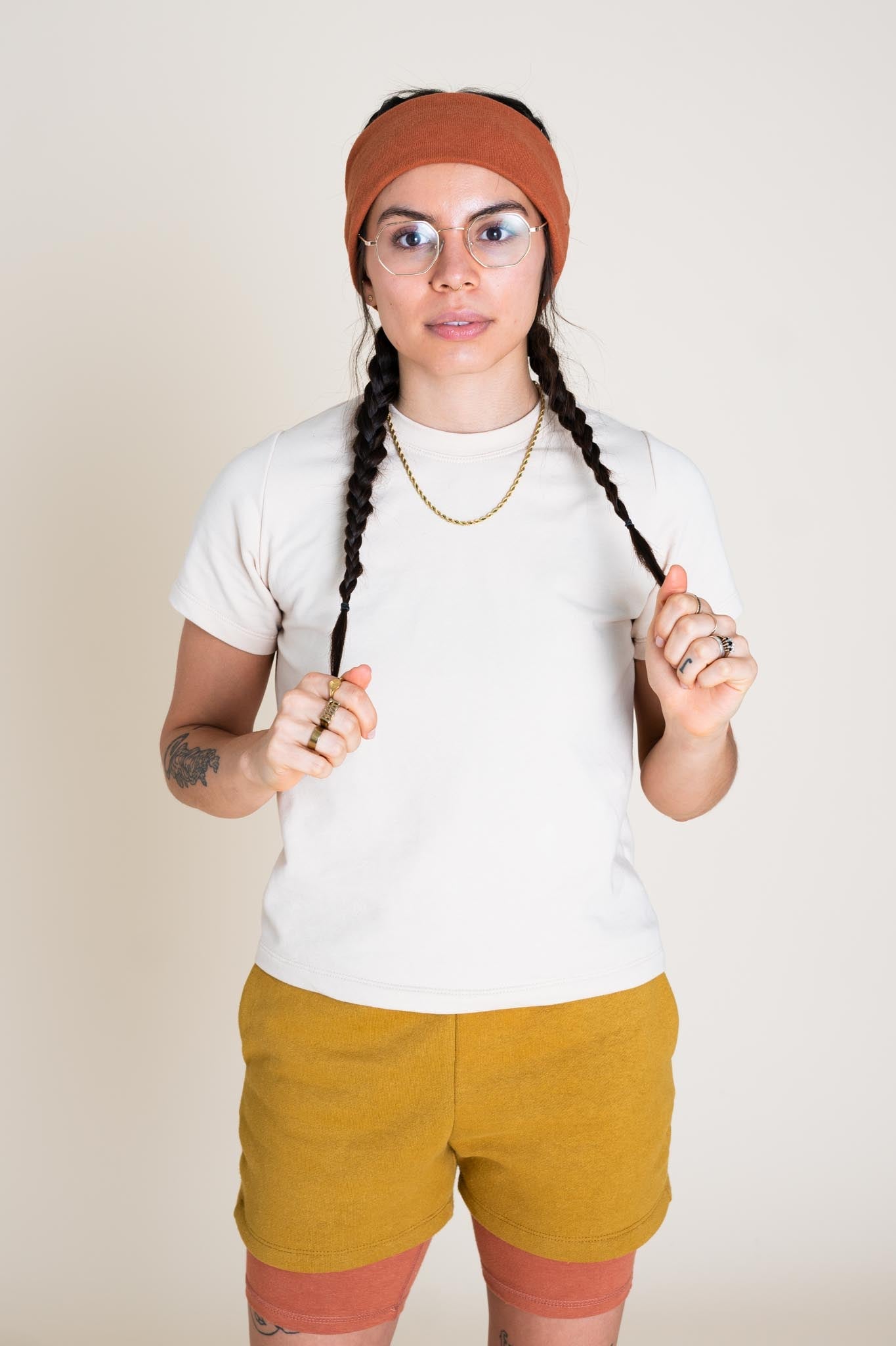 Liza Tee in Vanilla
