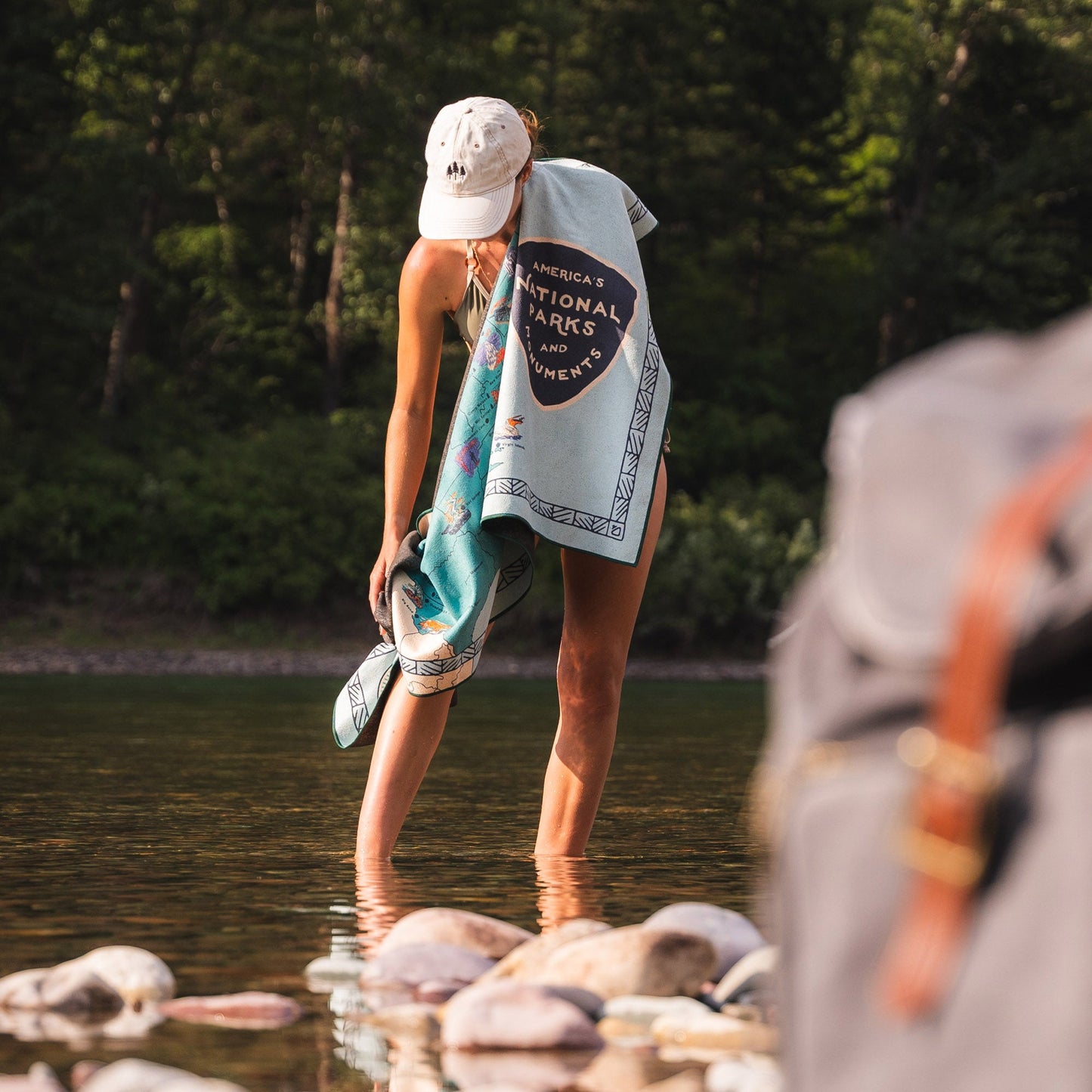 Original Towel: National Parks and Monuments Map