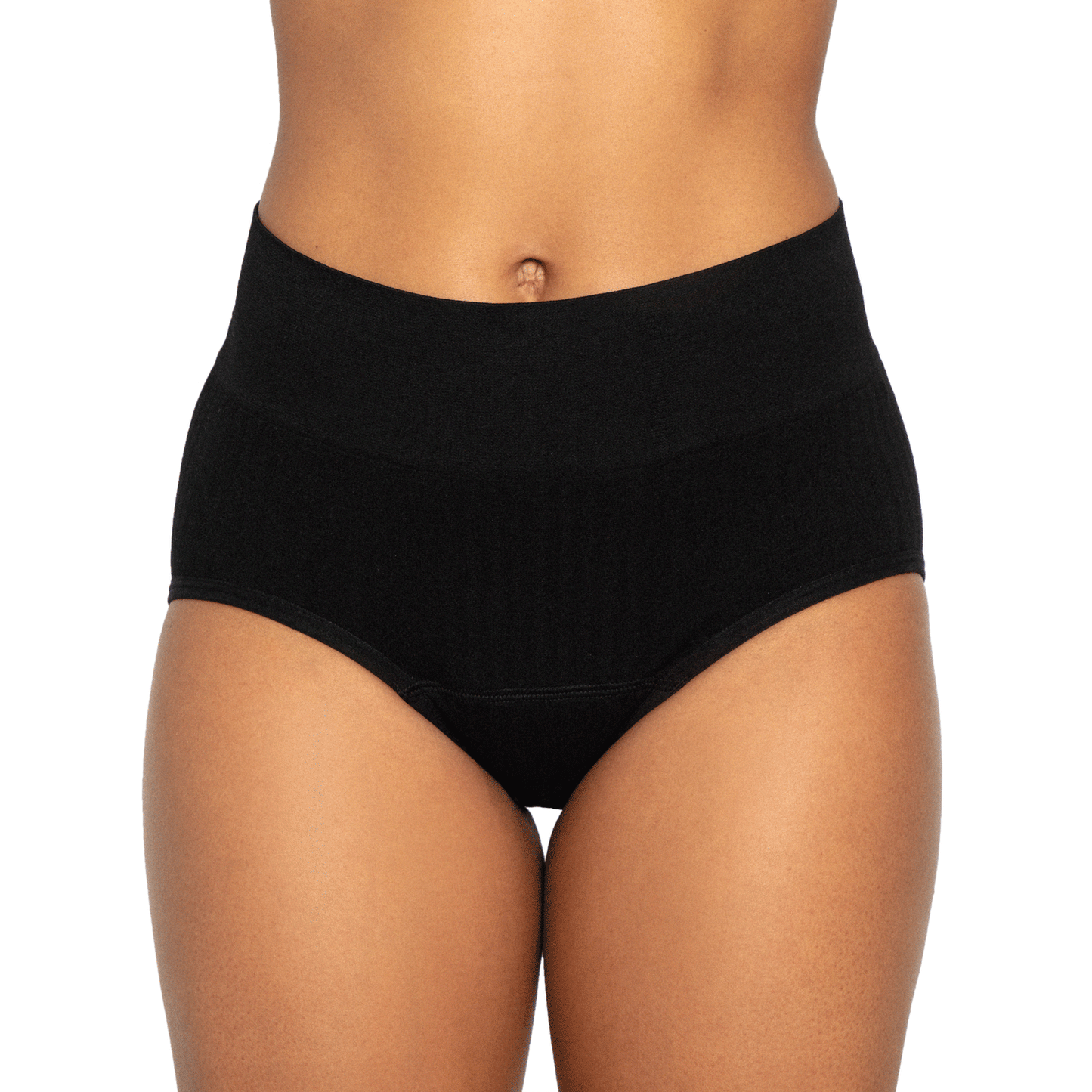 The High Waisted Period. in Sporty Stretch For Heavy Flows