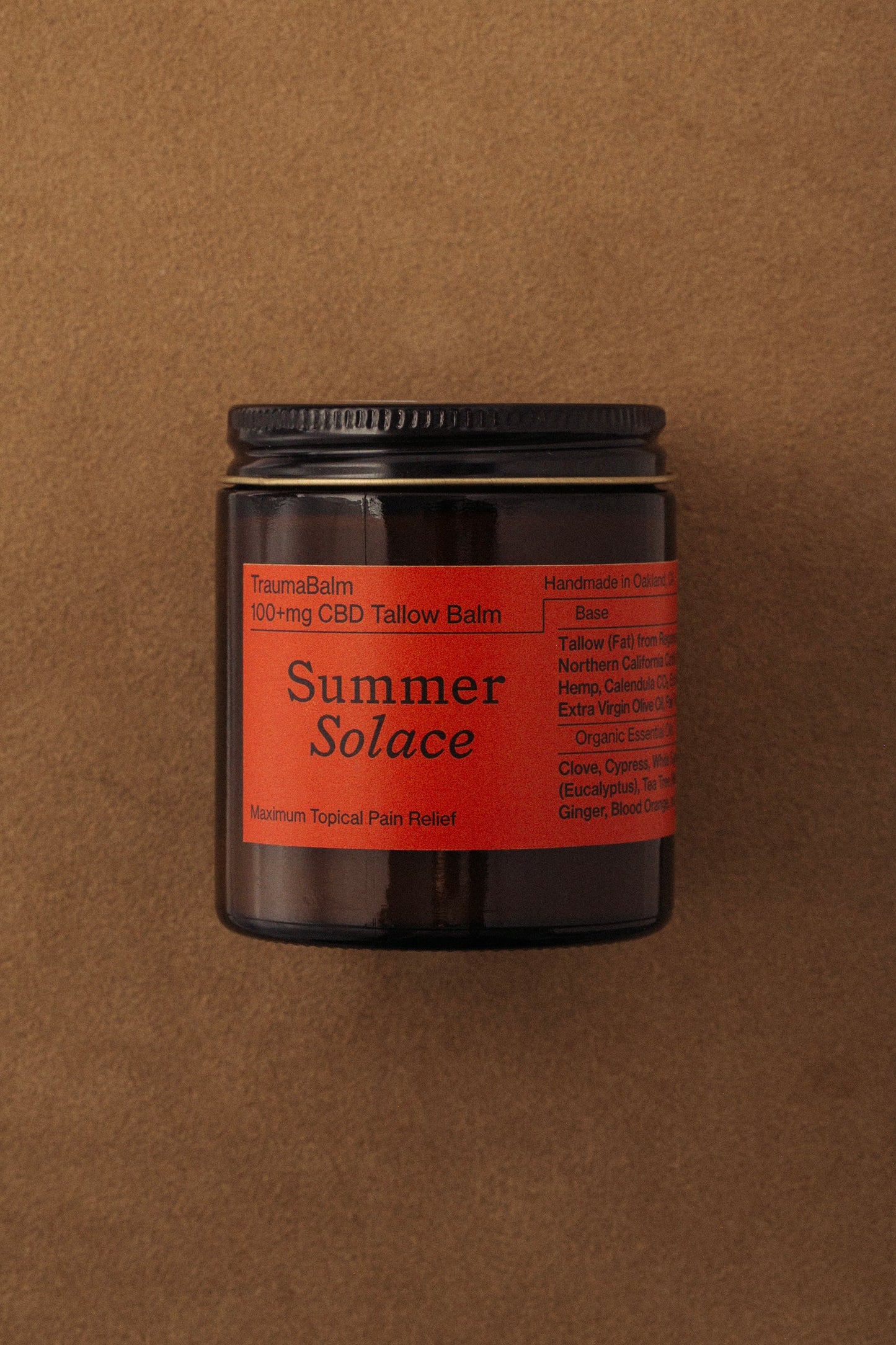 TraumaBalm – Warming Muscle Rub | Capsicum & Thai Ginger