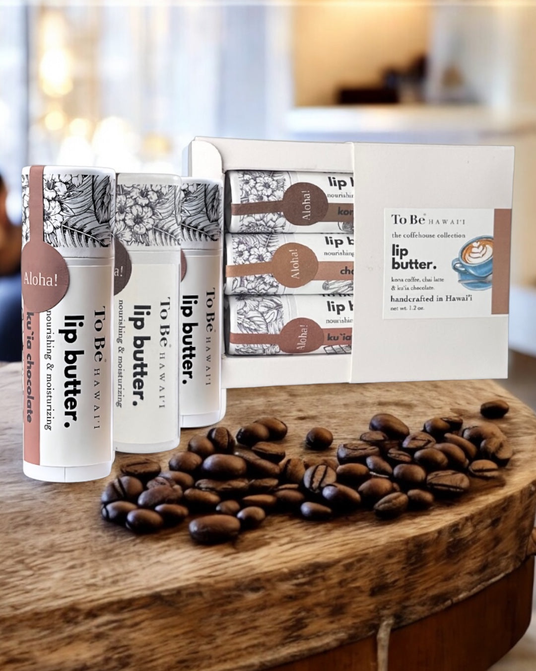 The Coffeehouse Collection Lip Butter Trio