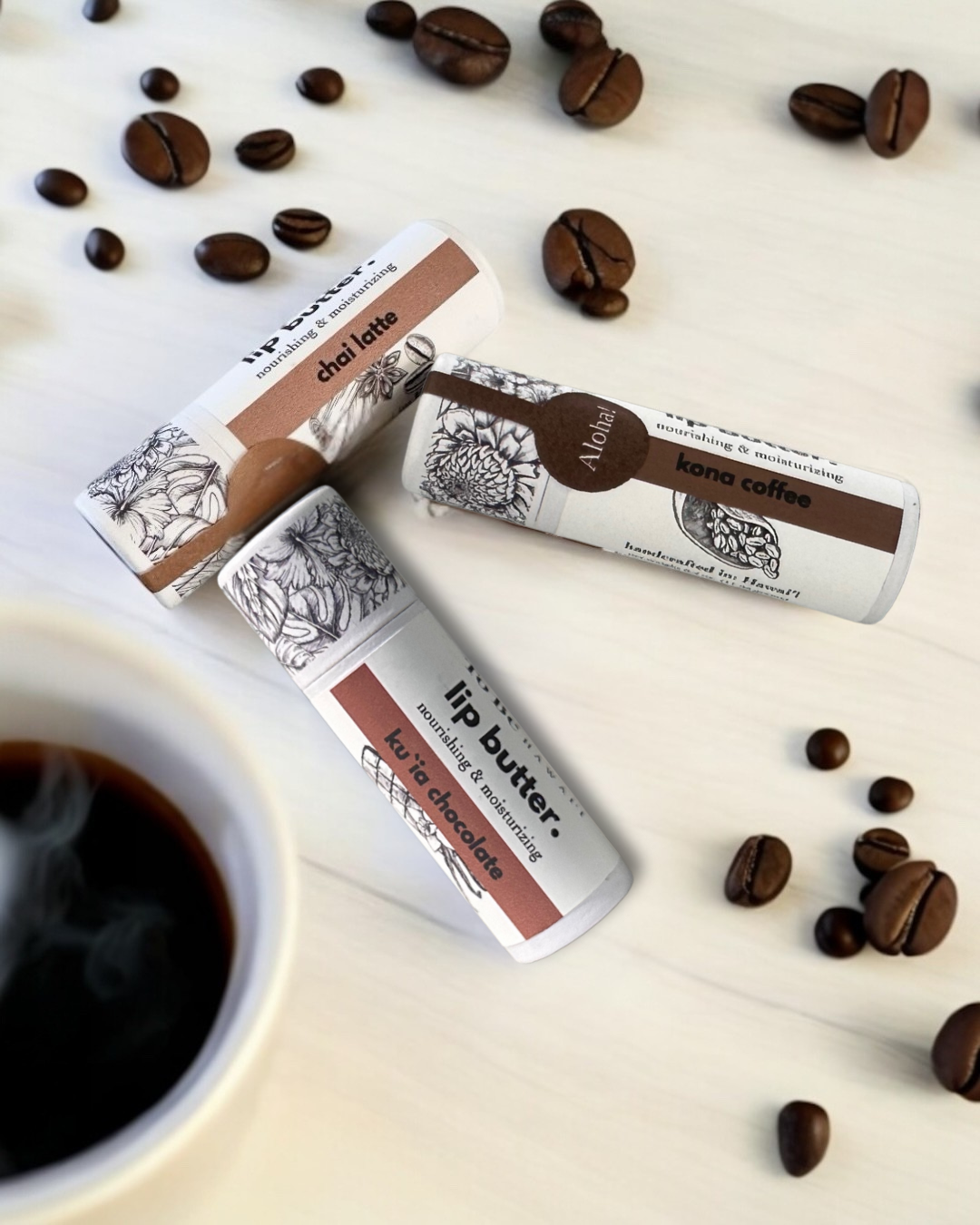 The Coffeehouse Collection Lip Butter Trio