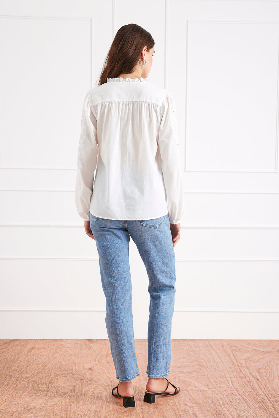 Camilla Blouse in Off White