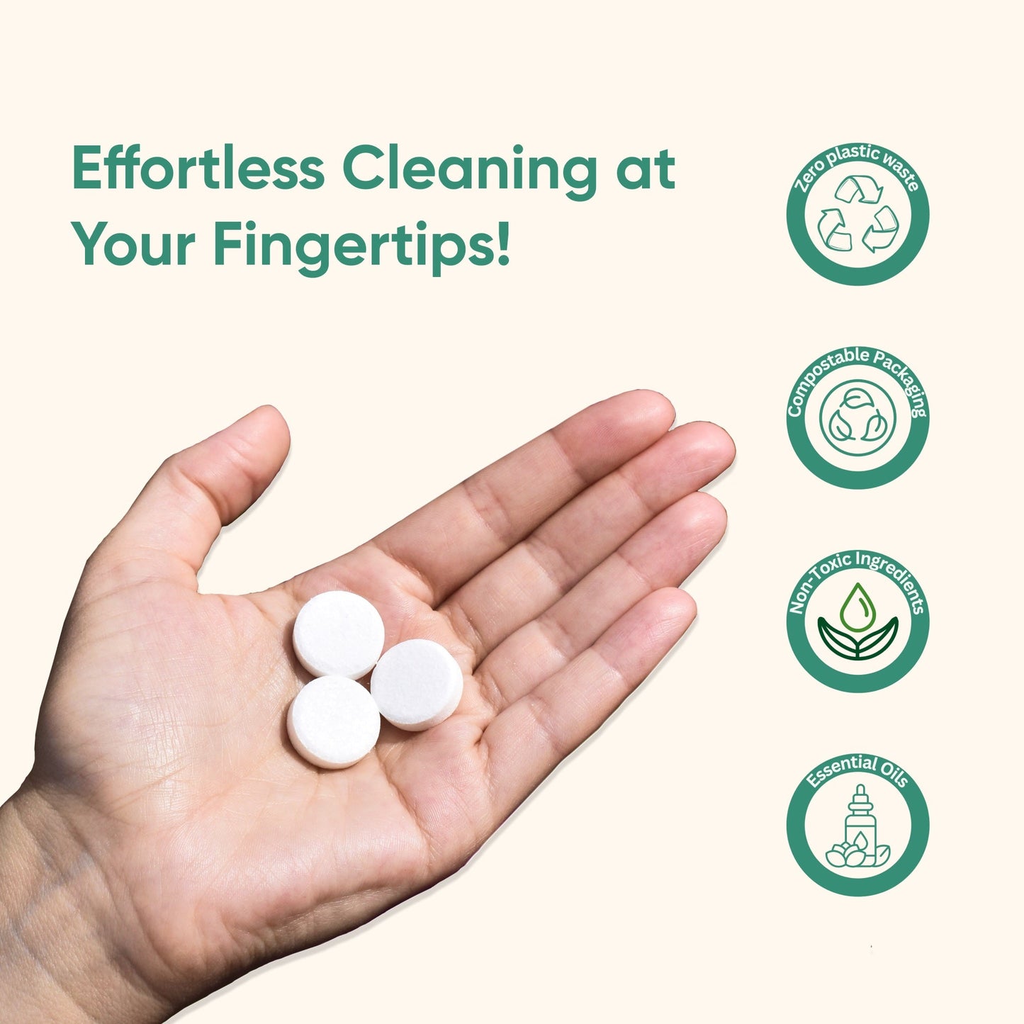 Streak-Free Glass & Mirror Cleaner Kit with Litsea Cubeba Fragrance