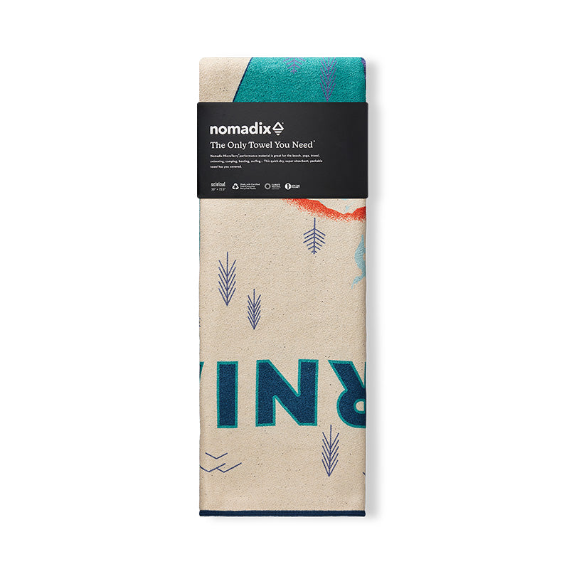 Original Towel: California Map Towel 2