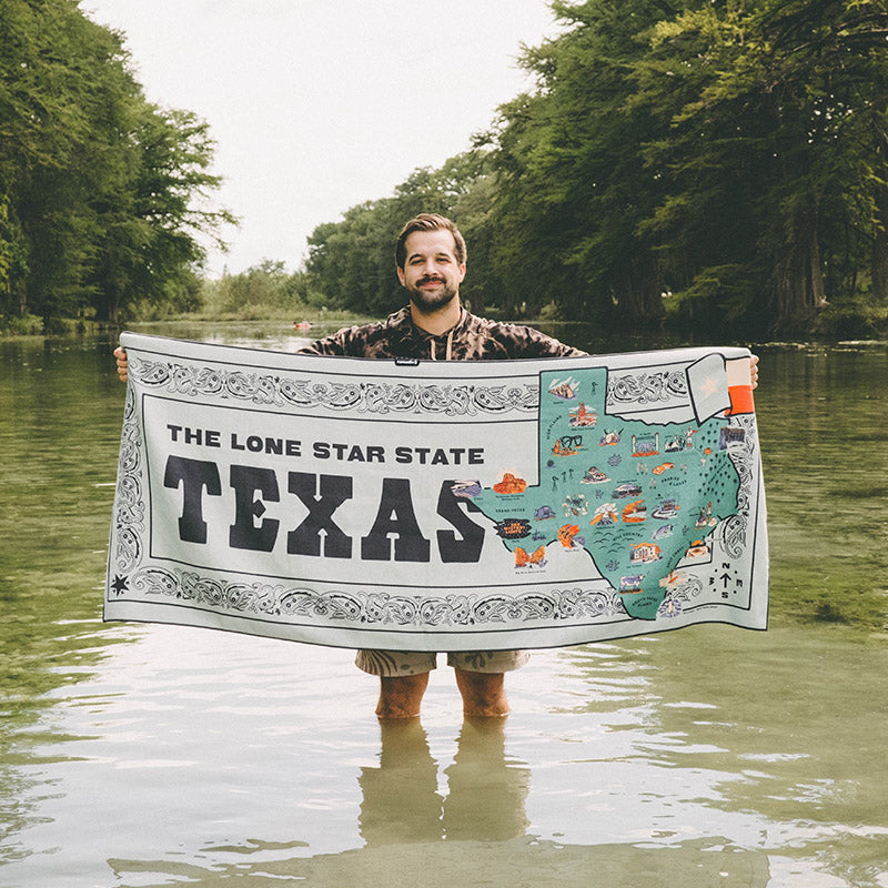 Original Towel: Texas Map