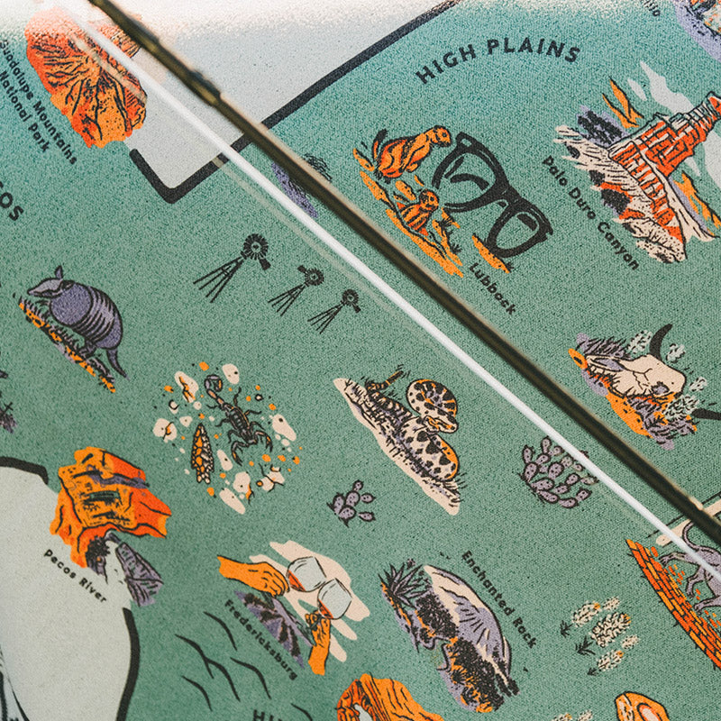 Original Towel: Texas Map