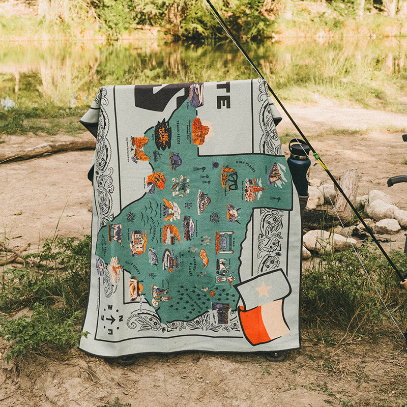 Original Towel: Texas Map