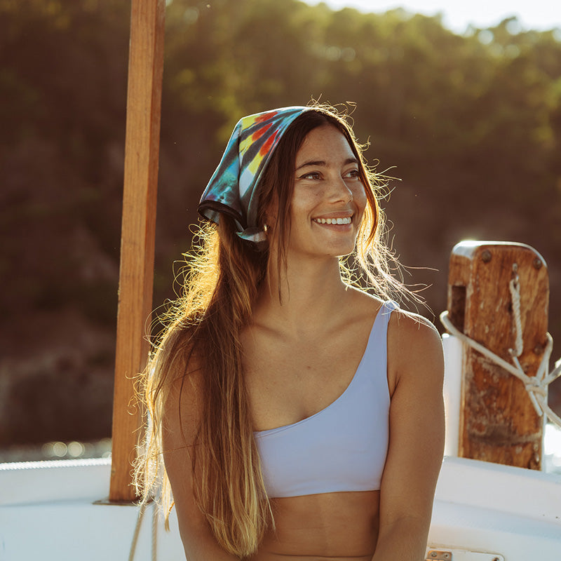 Bandana Towel: Tie-Dye Multi