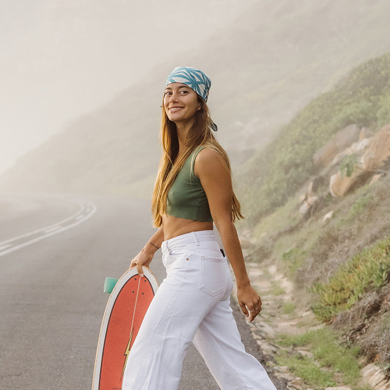 Bandana Towel: Hana Teal