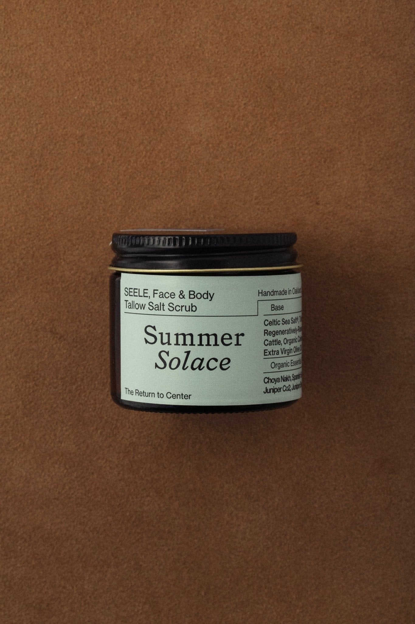 SEELE – Ritual Sea Salt Scrub | Celtic Salt®, Choya Nākh, Sage & Coriander