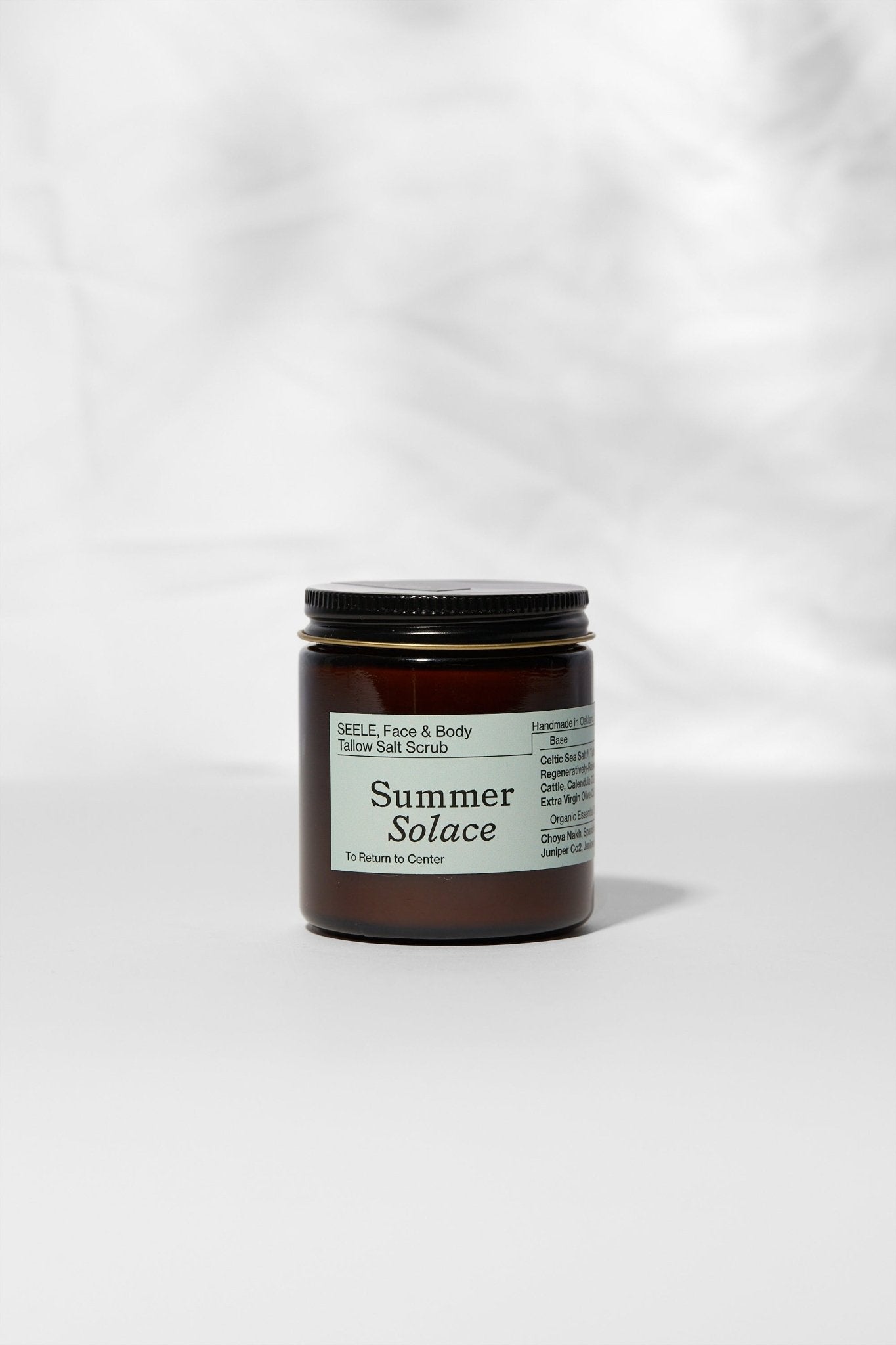 SEELE – Ritual Sea Salt Scrub | Celtic Salt®, Choya Nākh, Sage & Coriander