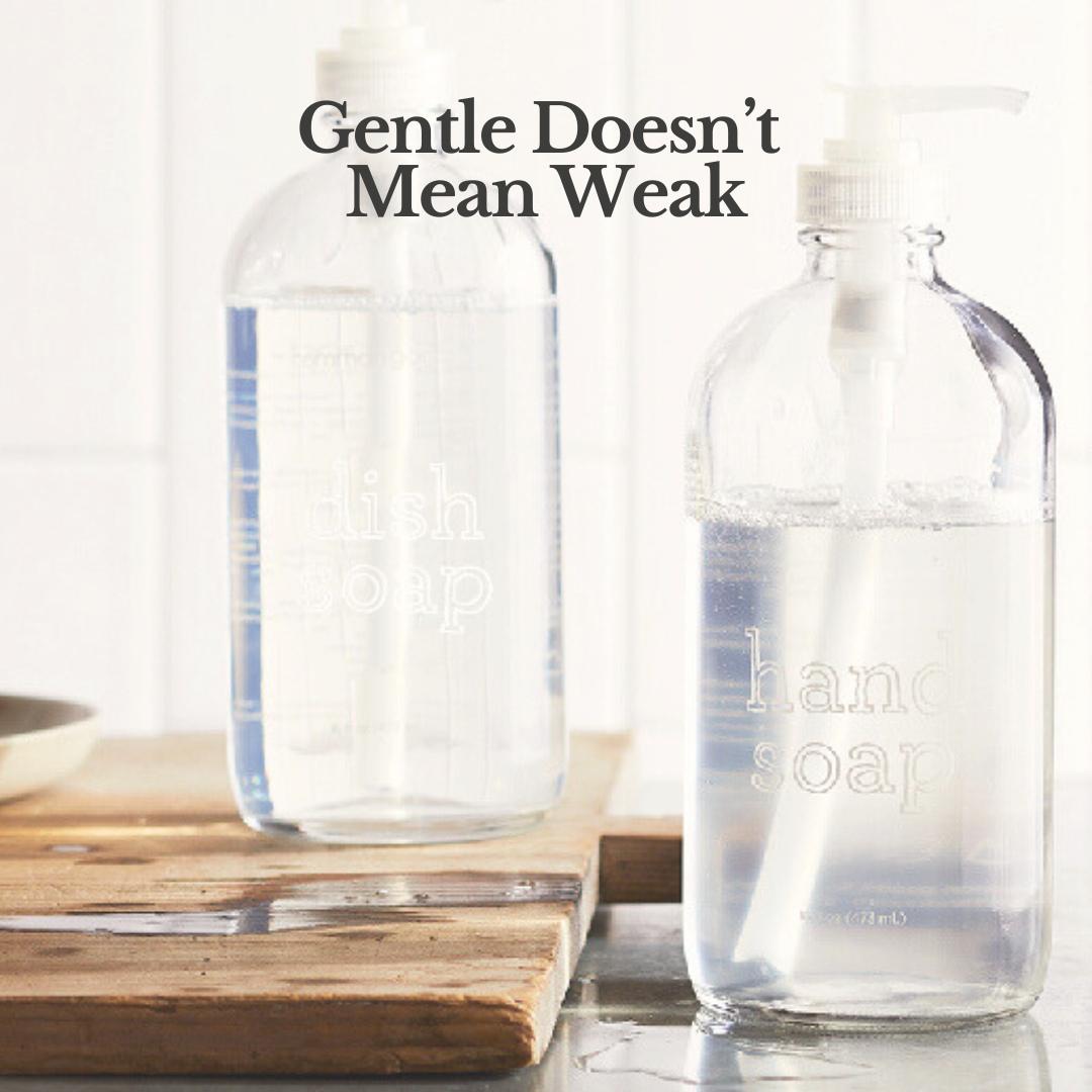 Glass Cleaner Empty Glass Bottle, 16oz