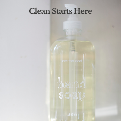 Glass Cleaner Empty Glass Bottle, 16oz