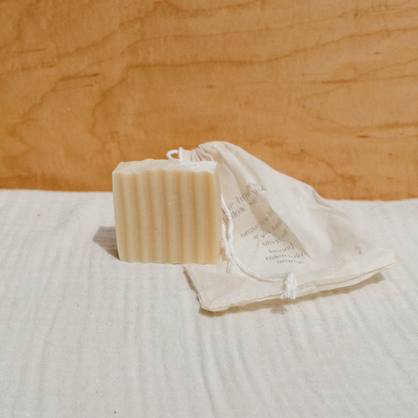 the honeybee tallow soap bar