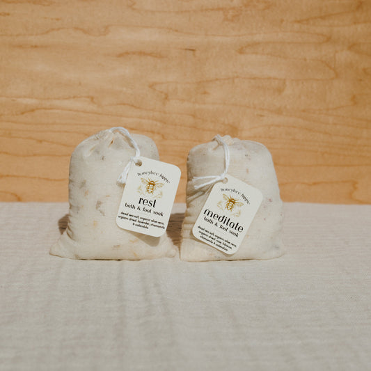 meditate bath soak