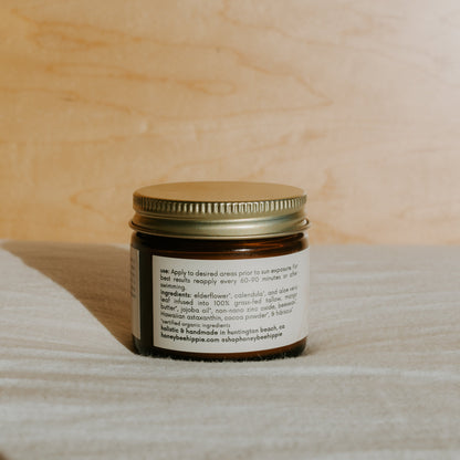 face the sun - herbal tinted mineral & tallow skin protection