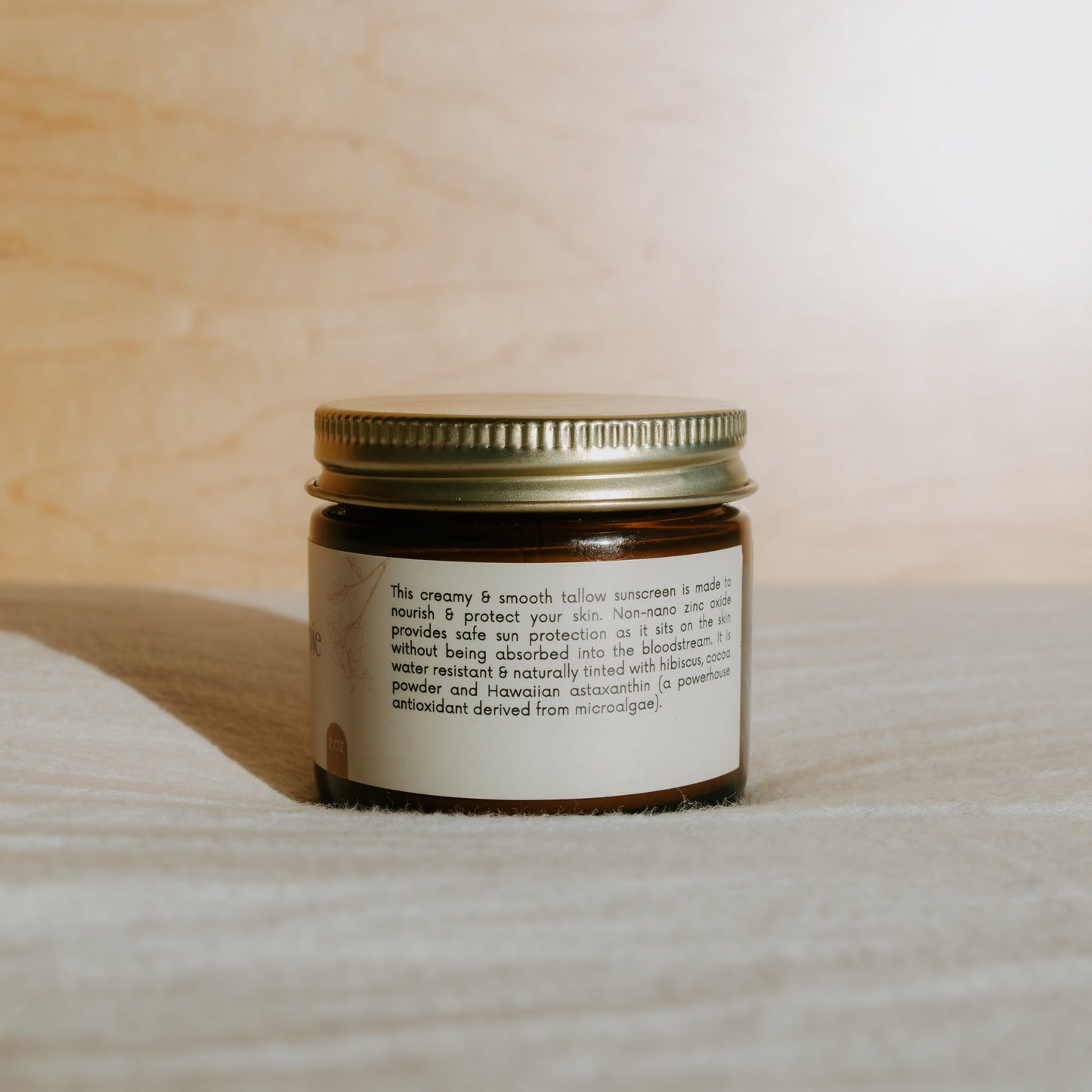 face the sun - herbal tinted mineral & tallow skin protection by Honeybee Hippie – Eco-Friendly and Sustainable Reef safe sunscreen. 