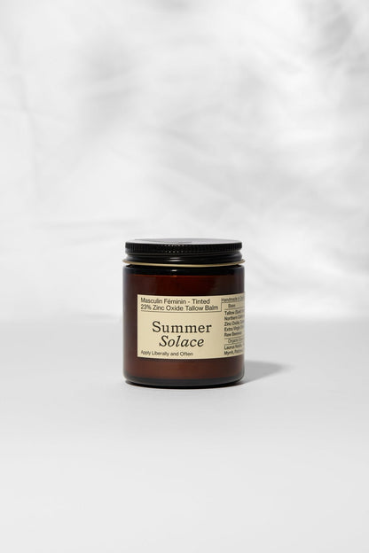23% Non-Nano Zinc Tinted Tallow Balm | Scented