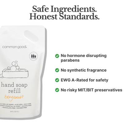 Hand Soap Refill Pouch, 34 Fl Oz