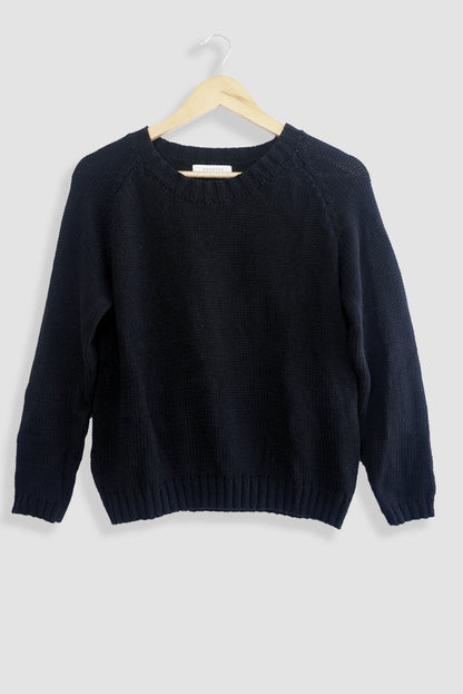 Sloane Crewneck in Black