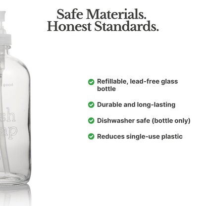 All Purpose Empty Glass Bottle, 16oz