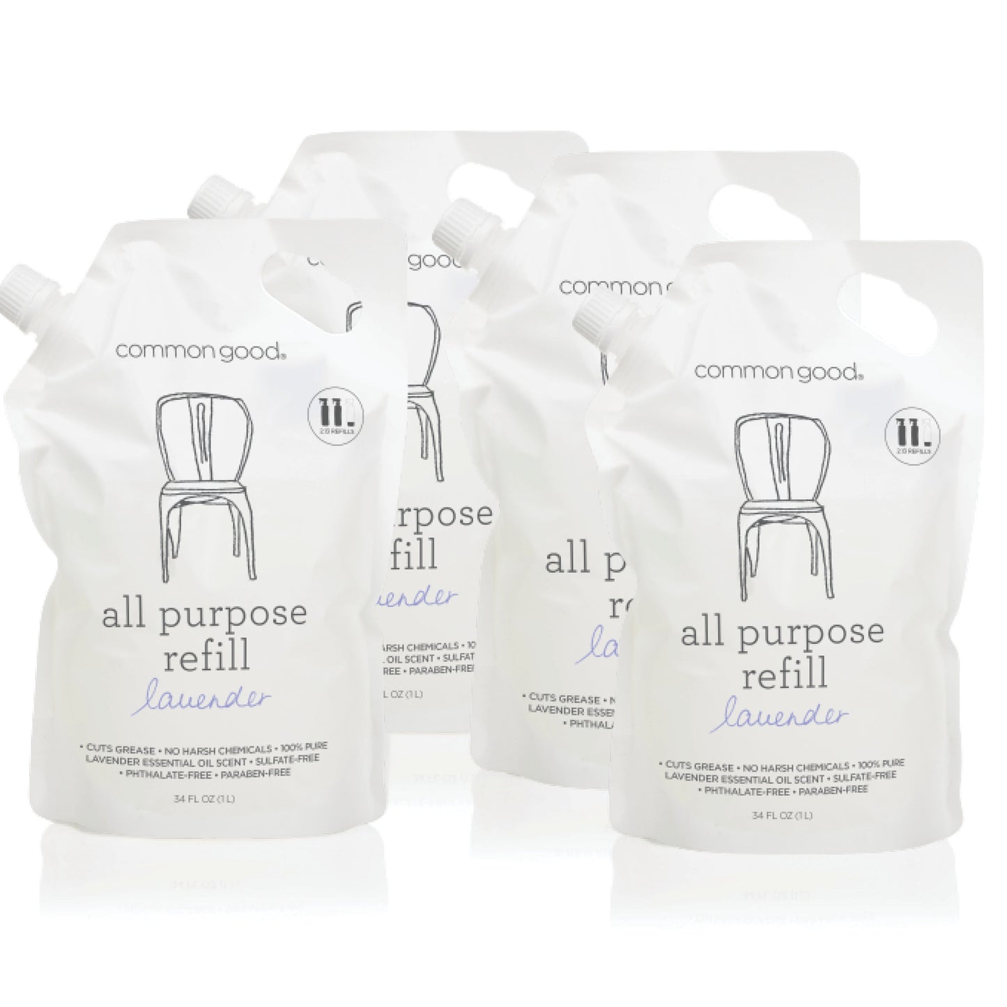 All Purpose Cleaner Refill Pouch, 34 Fl Oz