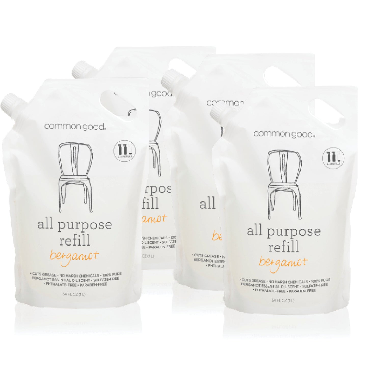 All Purpose Cleaner Refill Pouch, 34 Fl Oz