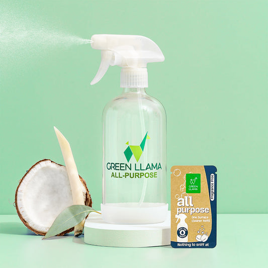 All-Purpose Spray Glass Bottle Cleaning Kit - Fragrance Free