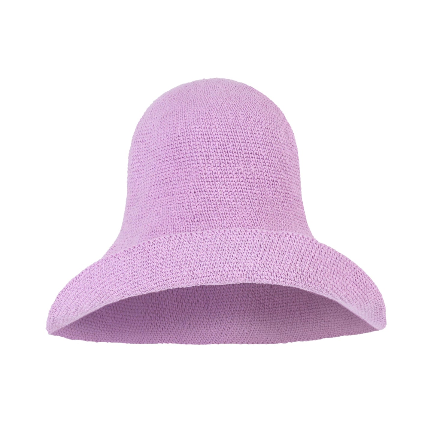 BLOOM Crochet Sun Hat In Lilac Purple