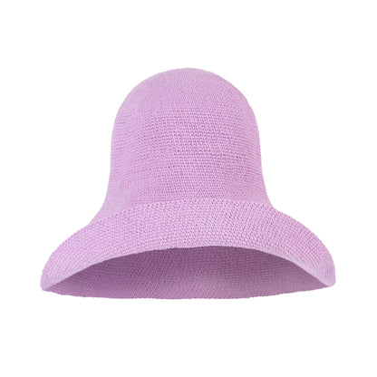 BLOOM Crochet Sun Hat In Lilac Purple