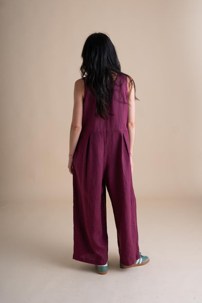 Terrace Jumpsuit in Orchid