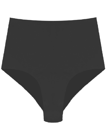 Organic Cotton No Show High Waist Hipster