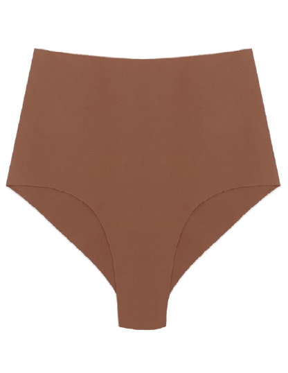 Organic Cotton No Show High Waist Hipster