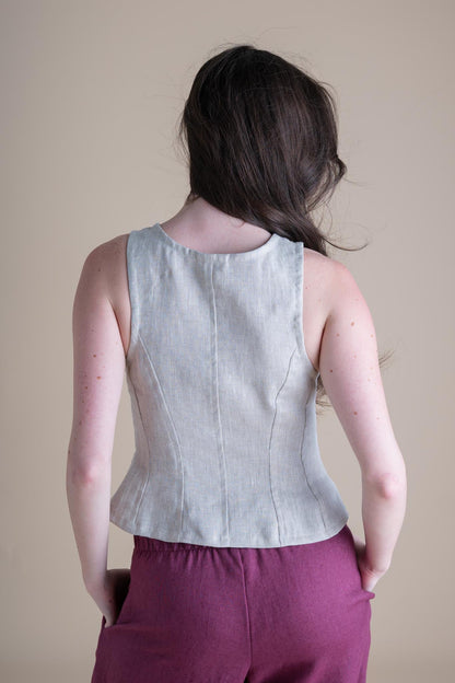 Katherine Vest (Updated) in Sand Dollar