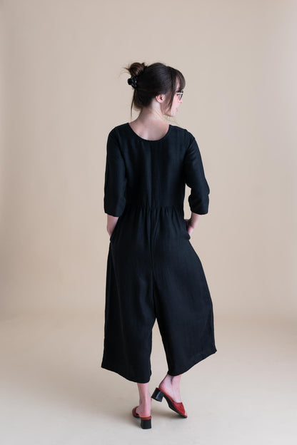 Ranch Jumpsuit in Black