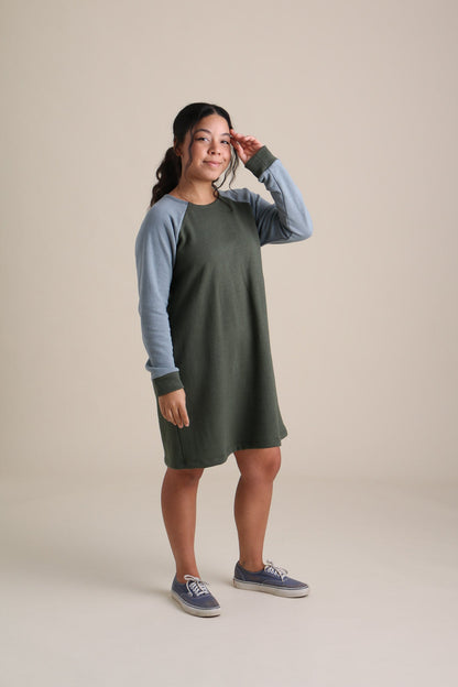 Cabin Dress in Balsam