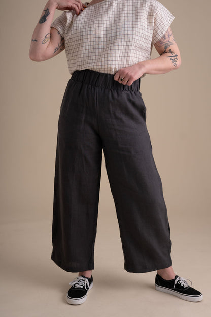Crescent Moon Pants (Updated) in Stone