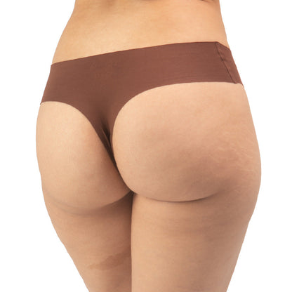 Organic Cotton No Show Low Rise Thong