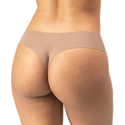Organic Cotton No Show Low Rise Thong